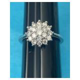 Sz.5 Sterling Silver Ring 2.15 Grams