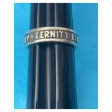 Sz.7 Sterling Silver Eternity Ring 4.38 Grams
