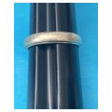 Sz.9.5 Sterling Silver Ring 3.80 Grams