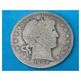 1903-O Barber Silver Half Dollar