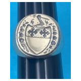 Sz.9 Sterling Silver Ring 12.73 Grams