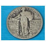 1928 Standing Liberty Silver Quarter