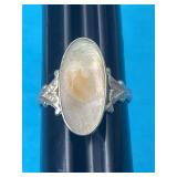 Sz.8 Sterling Silver Ring- Damaged 2.88 Grams