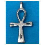 Sterling Silver Cross Pendant 1.94 Grams
