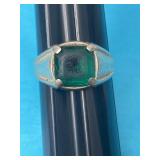 Sz.11 Sterling Silver Ring 5.48 Grams