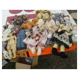 STUFFED DOLLS including PRECIOUS MOMENTS