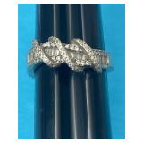 Sz.7 Sterling Silver Ring 3.78 Grams