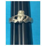 Sz.6 Sterling Silver Ring 2.21 Grams
