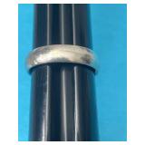 Sz.9 Sterling Silver Ring 5.26 Grams