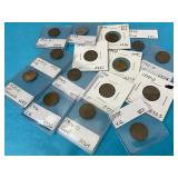(15) Wheat Pennies