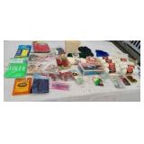 Sewing supplies  Looney Tunes  collectables.