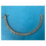 8in. Sterling Silver Bracelet 22.68 Grams