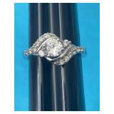 Sz.7 Sterling Silver Ring 2.77 Grams