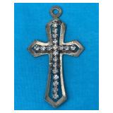 Sterling Silver Cross Pendant 2.05 Grams
