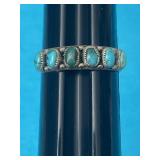 Sz.6.5 Sterling Silver Ring 2.74 Grams