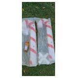 Christmas large candy canes.