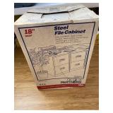 New 18in. File Cabinet