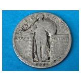 1928 Standing Liberty Silver Quarter