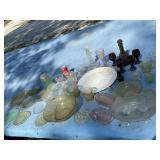 Glassware including Depression & Ruby Red