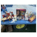 Dolls including Brooke Shields, Precious Moments