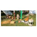 Door greaters  wood home decore.