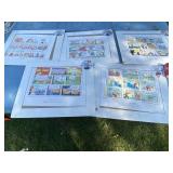 Numbered Comic Strip Lithograph