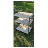 1960s metal kitchen cart.