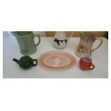 Old pitchers creamer & more.