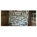 Collection of old tools.