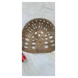 Eureka cast iron tractor seat.