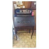 ANTIQUE DROP FRONT DESK