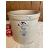 2GAL. White Hall Stone Crock