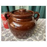 U.S.A. Stoneware Bean Pot