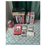 VHS Tapes, Cassette Tapes