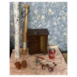 Sterling Silver Ring, Jewelry Box, Owl S& P