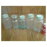 Canning Jar with Zink Lids