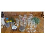 Glassware includes Pyrex