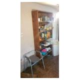 COMMODE, SHELVING FULL