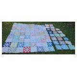 Old  signature quilt  Family