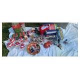 Christmas items. With tote.