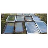 12. Old wood house windows.