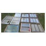 10. Old wood house windows