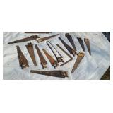 Hand saws. Meat saw .