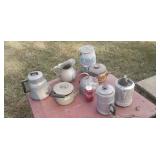 OLD COFFEE POTS & TEA KETTLES