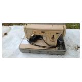 Singer sewing machine.