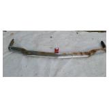 Late 1960s Ford Mustang bumper.