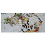 Wind chimes  glassware.