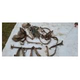 Horse saddles  collers   harnesses.