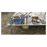 OLD PUMP, MISC ITEMS