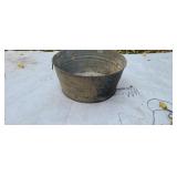 Galvanise Washtub